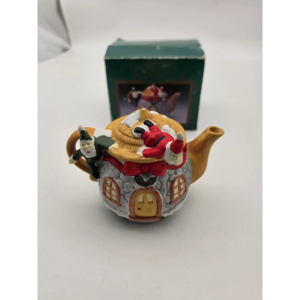 Vtg Tea Pot House 6